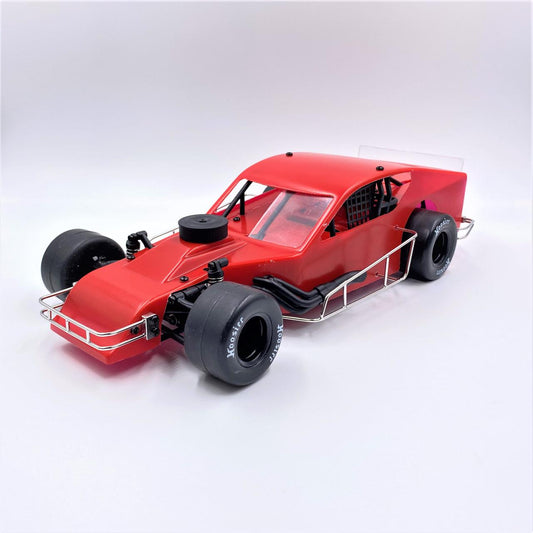 1RC 1/18 ASPHALT MODIFIED RTR, RED
